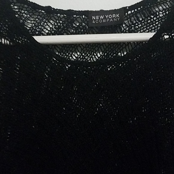 NWOT black poncho - Picture 4 of 8